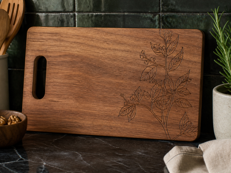 Tablas de picar grabadas